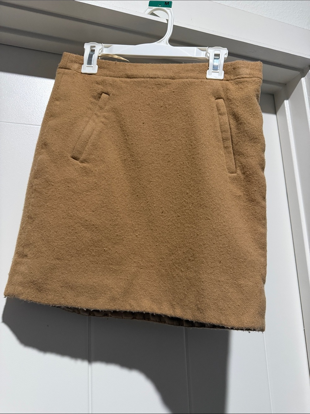 J. Crew Camel Mini Skirt